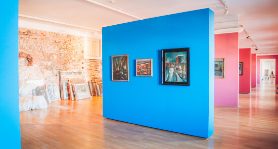 Česká Morava, Výtvarné umění první poloviny 20. století v Brně